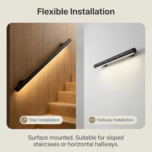 Rampe d'escalier LED pour sécuriser et illuminer votre couloir - 6