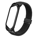 Adjustable Braided Wristband Compatible with Plaud NotePin & NotePin S AI Voice Recorder,Breathable Soft...