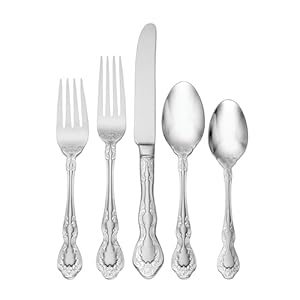 Oneida Mandolina 65-Piece Flatware Set, Service for 12
