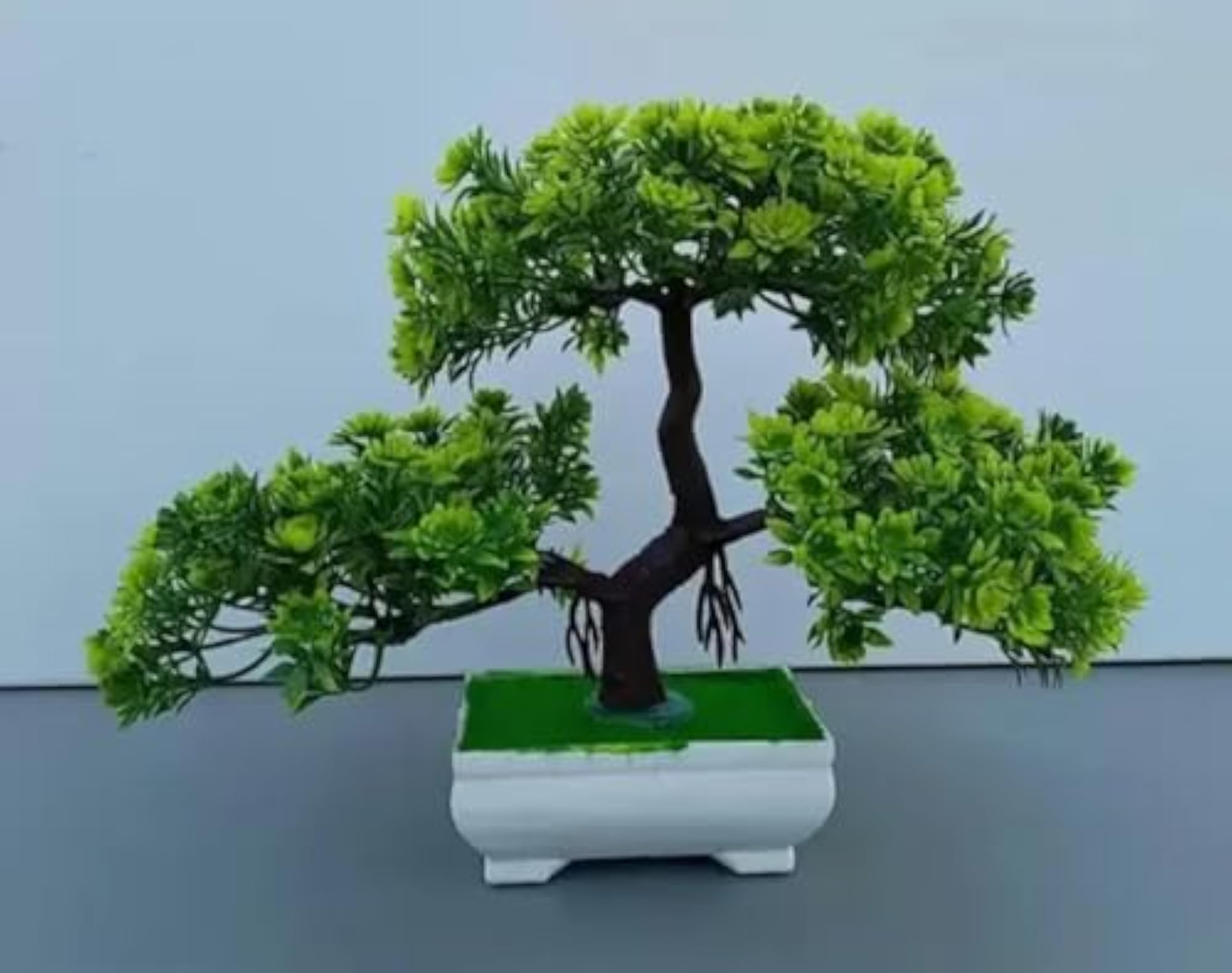 Artificial Bonsai Tree with Pot for Home and Office Decor