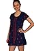 Ayurvastram Cotton Hand Embroidered Long Placket Dress, Tunic, Kurti, Top
