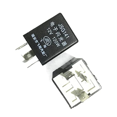 Relé intermitente electrónico de 3 pin 12V 24V 120W JSG141 para coche inteligente 2