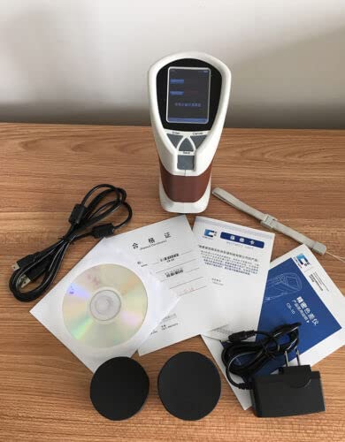 Portable Digital Colorimeter 8mm Color Difference Meter for Plastic,Paint