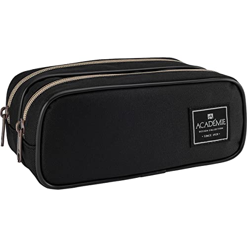 Estojo Dup G Academie Preto Tilibra, Multicor