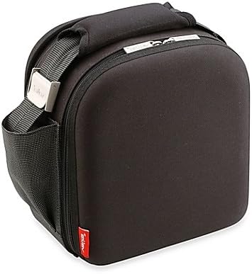 3-Piece Insulated Lunch Bag with Airtight Containers in Black