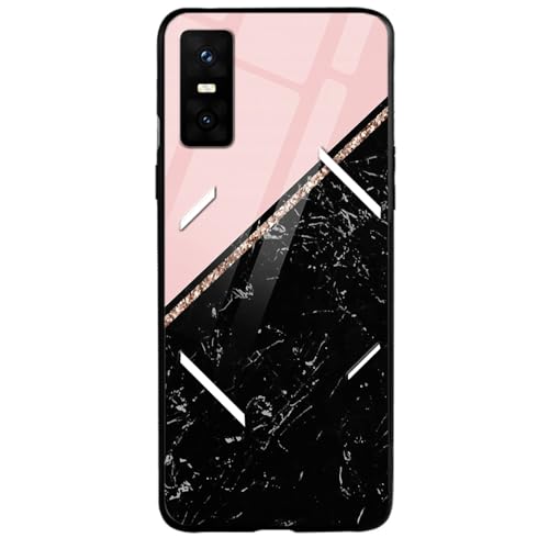 Image of COLORflow Back Cover Compatible with Infinix GT 30 Pro 5G | Black Marble Pink | Shockproof TPU Bumper Cover with Camera Protection Back Cover Compatible with Infinix GT 30 Pro 5G