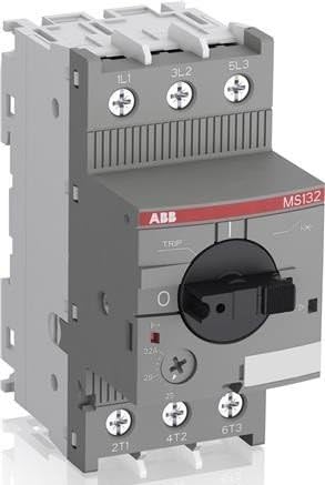 ABB MS132-12 Manual Motor Starter, 12 Rated Amps, 8.0-12.0 Amps Range