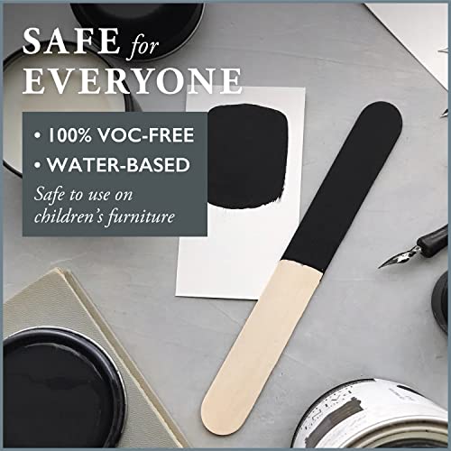 Amy Howard Home - One-Step Paint - Chalk Paint For Furniture - Eco-Friendly - No Stripping, Sanding Or Priming - Multi-Surface Furniture & Cabinet Paint - 32 Oz - Black #TOP3