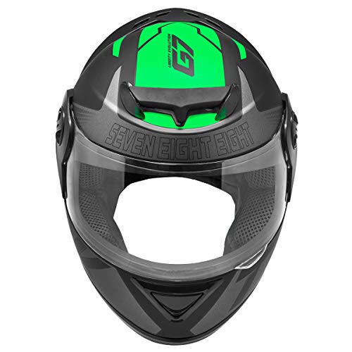 Pro Tork Capacete Evolution G7 Fosco 58 Preto/Verde