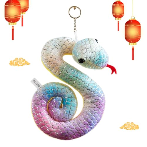 Muñeca de peluche de serpiente china,Felpa de serpiente china,Muñeco colgante Muñeco de Año Nuevo Serpiente Peluche de peluche - Decoración de Año Nuevo Chino de Serpiente, Juguete de Año Nuevo de Ser Muñeca de peluche de serpiente china,Felpa de serpiente china,Muñeco colgante Muñeco de Año Nuevo Serpiente Peluche de peluche - Decoración de Año Nuevo Chino de Serpiente, Juguete de Año Nuevo de Ser