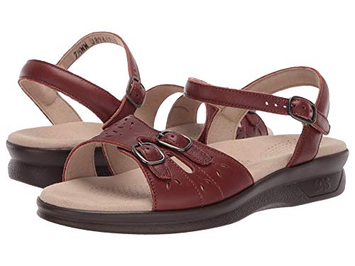 Image of Leather Duo Sandals by SAS