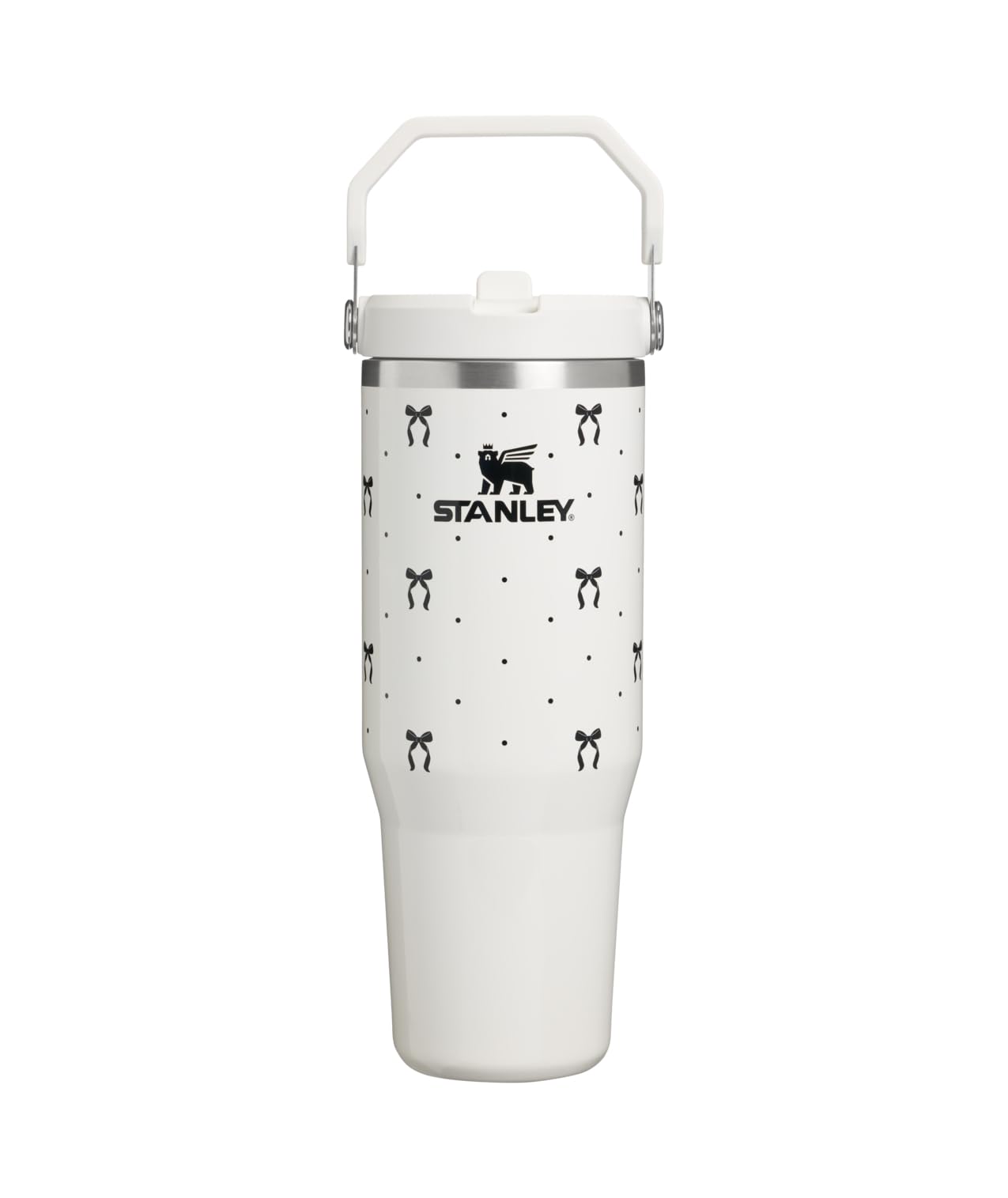 IceFlow 2.0 Flip Straw Tumbler, 30 oz, Salt Bows