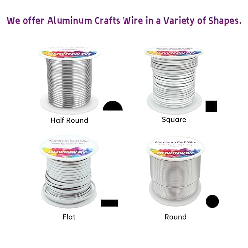 20gauge silver aluminum crafts wire 400ft for jewelry crafting gemstone metal coiling sculpting armature jewelry making beading floral soft diy metal craft art wires colored and soft