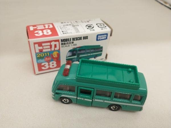 Amazon | トミカ No.38 機動救助車 赤箱 ロゴ白字 ベトナム製
