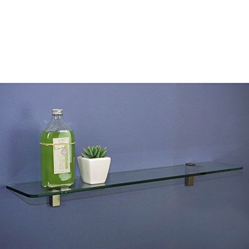 MasterShelf Eliot Glass Shelf Kit 800x150x8mm