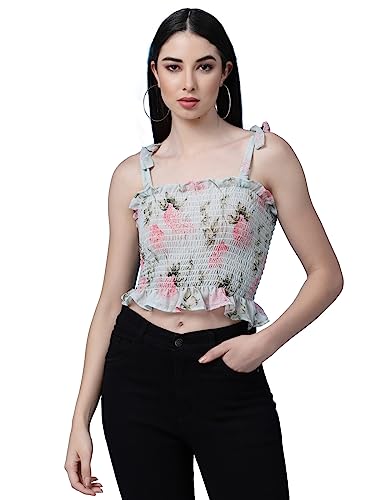 T-shirt floral pour femme idéal pour un look d'été décontracté