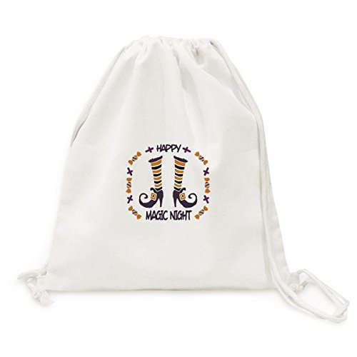 Sac de voyage Halloween toile avec cordon de serrage souple