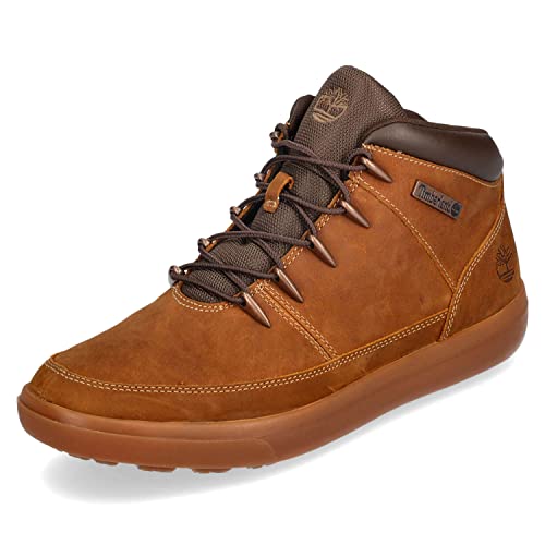 Timberland Men's Ashwood Park Sprint Hiker Chukka Boots, Wheat Full Grain, 11 UK