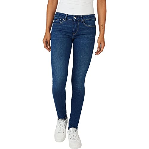 Pepe Jeans Damen Pixie Jeans, Blau (Denim-GW1), 30W/30L