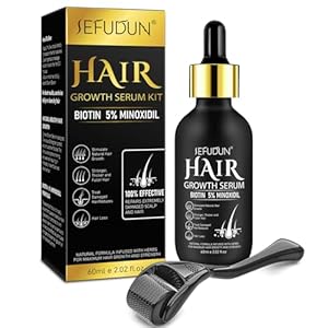 SEFUDUN Haarwuchs Serum Kit Biotin Minoxidil