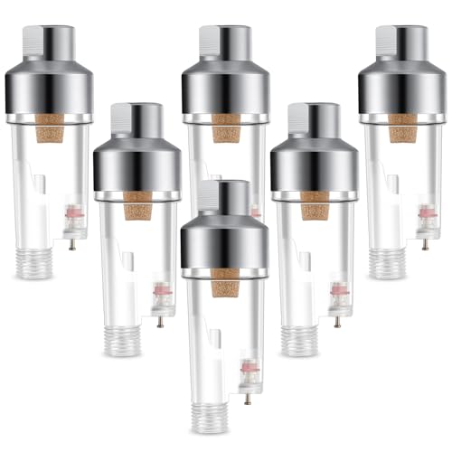 Image of Honoson 6 Pcs Airbrush in-line Water Trap Mini Air Filter Connect Separator for Connects Directly onto Airbrushes and Hoses with 1 /8 Bsp Threads