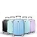 Travelers Club Chicago Hardside Expandable Spinner Luggage, Turquoise, Carry-On 20-Inch