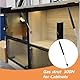 MIVIDE 8 Stück 300N Hydraulic Gasdruckfeder, Schwarz Gasdruckdämpfer, Gas Strut Lift Schrank, Hydraulic Möbel Gasdruck, Gasdruckfeder 300N für Klappen Schranktür Stoßdämpfer Küchenschrank(Schwarz)