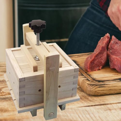 Caja para dar forma a embutidos en madera molde para 3 kilos individual 7