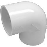 Genova Products PVC 90 Degree Elbow, 2-1/2