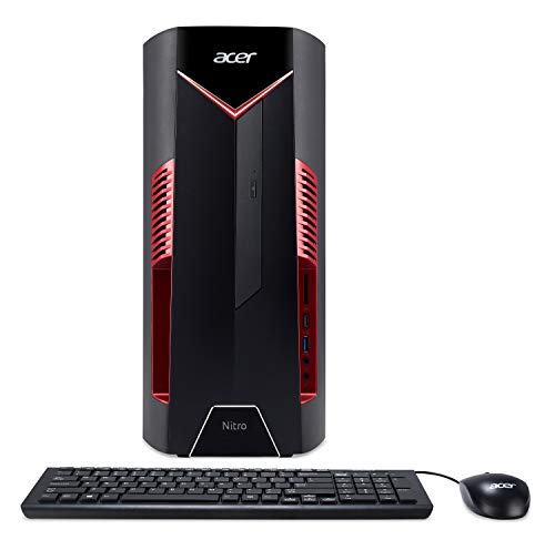 Acer Nitro 50 N50-100-UR11 Desktop, AMD Ryzen 5 2500X, AMD Radeon RX 580
