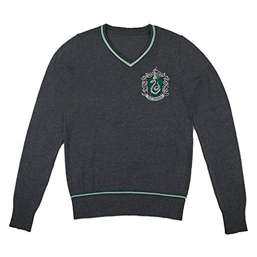 Cinereplicas Harry Potter - Jersey Hogwarts casa Slytherin - M - Licencia Oficial | Ya disponible en tu tienda friki favorita! En mundofriki.es!