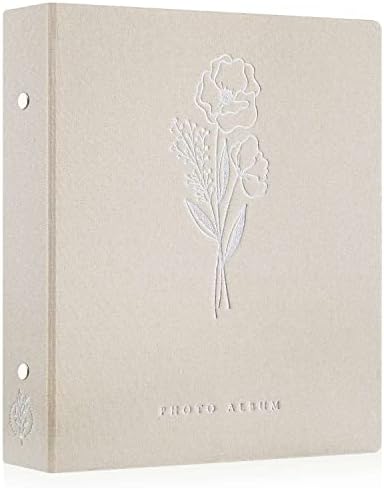 Lanpn Photo Album 6x4 Slip in, Linen 600 Pockets Photo Albums Holds Landscape and Portrait 10x15cm Picture Red