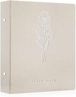 Lanpn Small Photo Album 6x4 2 Packs, Each Pack holds 50 Pictures, Slip in Pockets Mini Linen Top Loading Photo Book for Portrait Only 10x15cm Picture Green