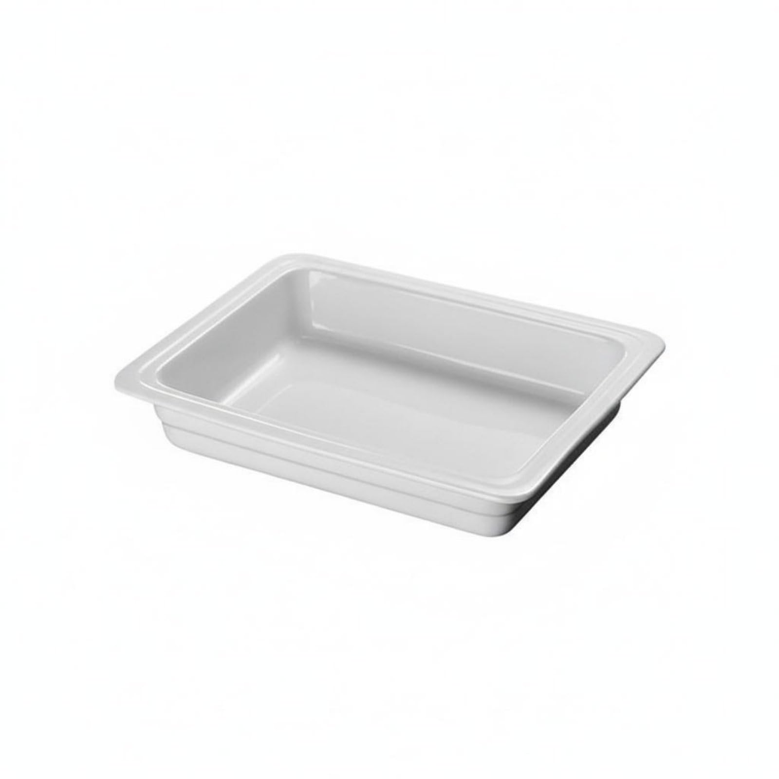predolo Supporto Espositivo per Buffet Riutilizzabile Piatto da Buffet Bordi Rialzati Espositore Rettangolare per Dessert per Ristoratori, Feste, 1-2