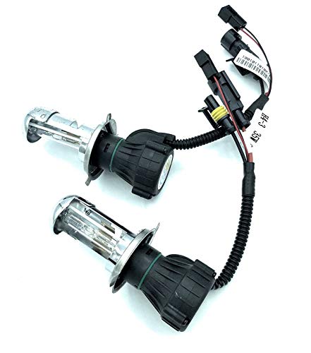 Peso faro: circa 8 gr TEMPO DI SALDI Luci Xenon Slim Kit Centraline E Lampade Hid H4-3 6000K Luce Bianca 35W Auto