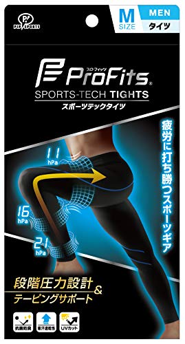ピップ プロ・フィッツ スポーツテックタイツ MEN M コンプレッションタイツ トレーニングサポーター