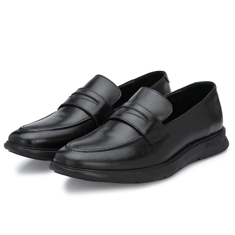 Image of Legwork Men's Leather Loafer Shoes for Men and Boys