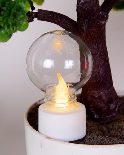 Image of Homesake 4 pcs Flameless and Smokeless Acrylic Antique LED Lantern Hurricane Lamp and Wall Hanging Led Candle Light, Festive Decor, Diwali Decoration for Home, Led Candles for Decoration (White)