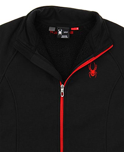 Spyder Men's Steller Full Zip Jacket, Black Small4