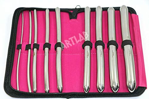 German Stainless 9 Hegar Dilator Sounds Set 8 Inches Instrument Double Ended Ultra Smooth Finish Set Of 9 Each Premium German Stainless #TOP3