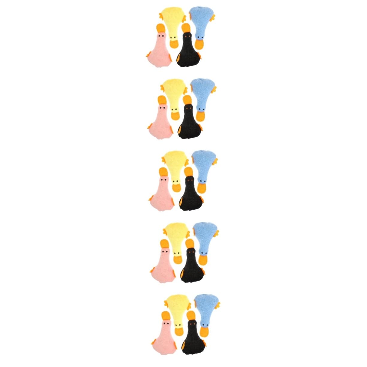 INOOMP 20 Pièces Jouet de Chat drôle Jouet de Dentition Jouets de Diversion pour Chat Interactive Cat Toy Plush Fournitures pour Animaux de Compagnie d'intérieur Produits pour Chats