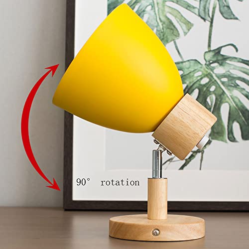 Lámpara de pared moderna minimalista con luz de lectura E26 para dormitorio y pasillos 6