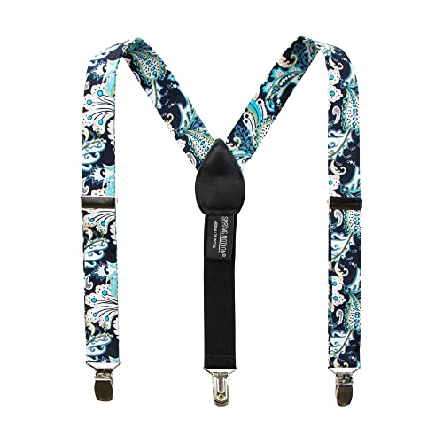 Image of Spring Notion Boys' 4-Piece Floral Suspenders Outfit