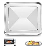 GWY 11.7'×11.7' Baking Pan for Breville BOV800XL BOV810BSS BOV845BSS BOV900BSS Smart Oven, Compatible with Ninja SP100 SP101 SP1001C SP201 Air Fry Oven