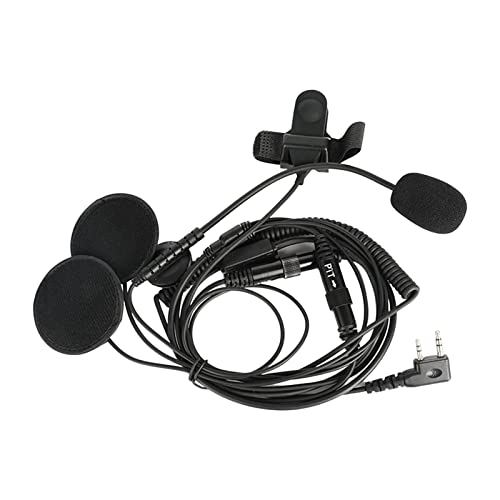 Auricular walkie para casco de moto con sistema de manos libres integrado