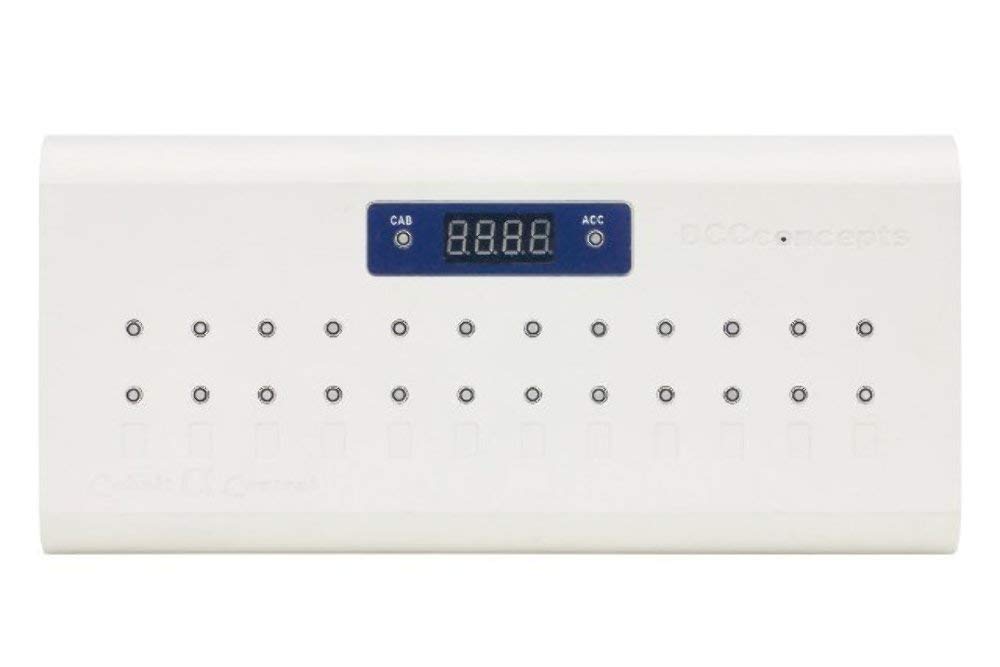 DCC Concepts DCD-AEC Cobalt Alpha Central Integrated 12 Way Digital Switch