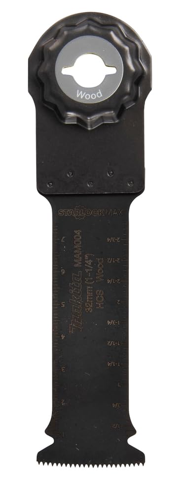 Makita B-66438 Lama Taglio Affondamento Starlock 32x80mm 18TPI HCS MAM004 Legno