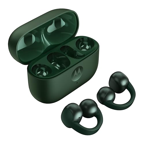 Motorola Moto Buds Loop with Sound by Bose - Pantone Trekking Green