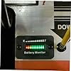 BESPORTBLE Adjustable Golf Cart Battery Gauge with High Precision Display Reliable Battery Power Monitor for Electric Vehicles Forklifts and Golf Carts Black Design #5