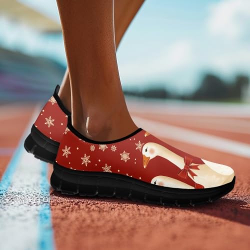 Image of Womens Slip On Walking Shoes Non Slip Loafer Breathable Holiday Travel Shoe Lightweight Casual Low Top Sneakers SizeUS 5.5-11.5